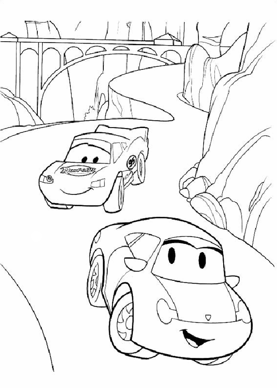 Lightning Mcqueen Coloring Pages