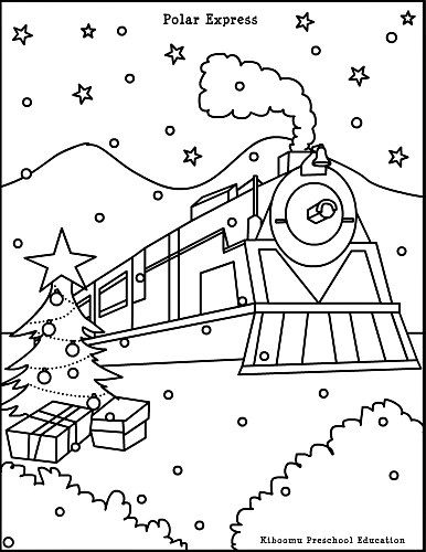 Free Printable Polar Express Coloring Pages