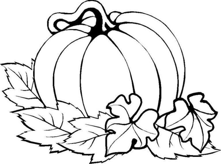 Printable Pumpkin Pictures To Color