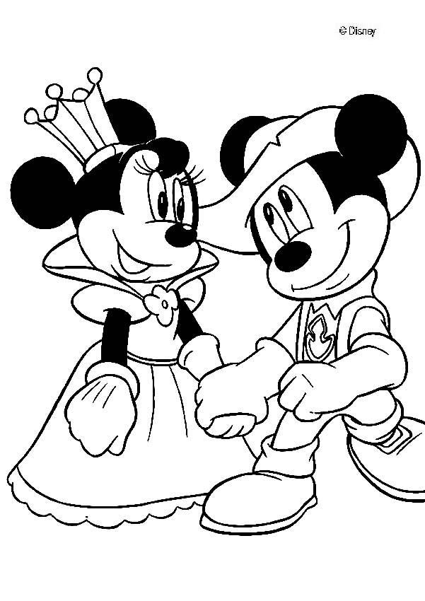 Mickey Mouse Coloring Pages Printable Free