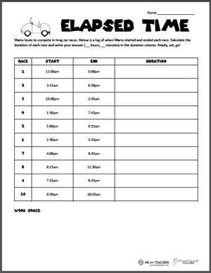 Time Worksheets Grade 3 Pdf