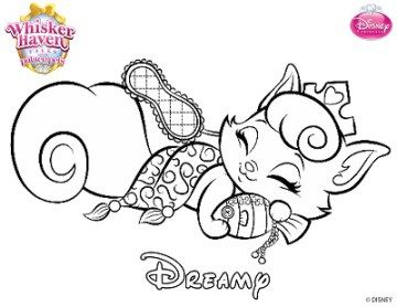 Whisker Haven Palace Pets Coloring Pages