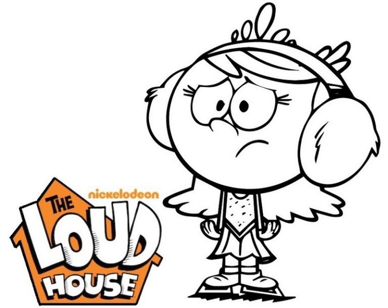 Loud House Coloring Pages Lana