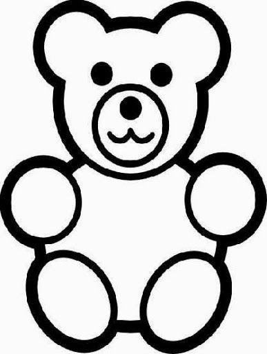 Bear Coloring Pages For Kids