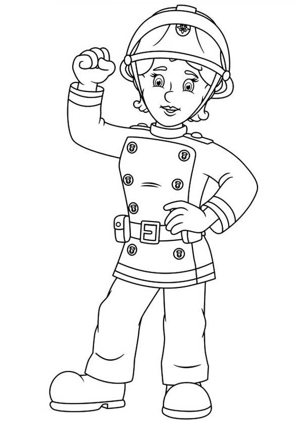 Fireman Sam Coloring Pages To Print