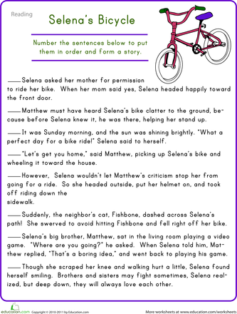 Sequencing Events In A Story Worksheets Grade 3