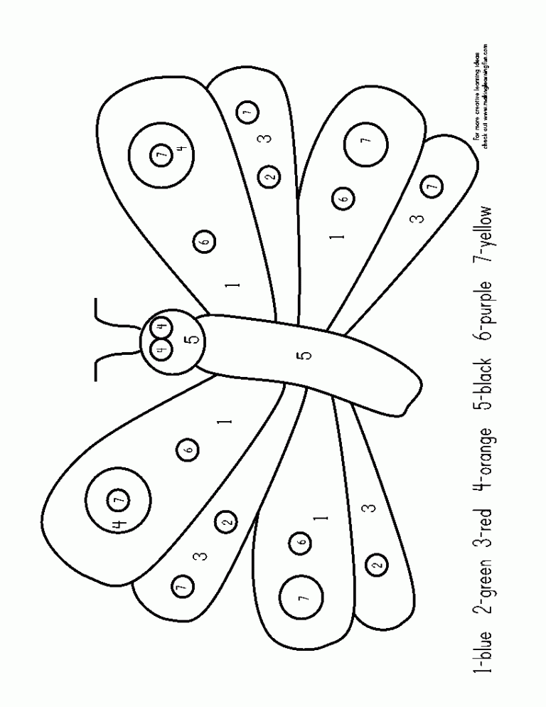 Printable Hungry Caterpillar Coloring Pages