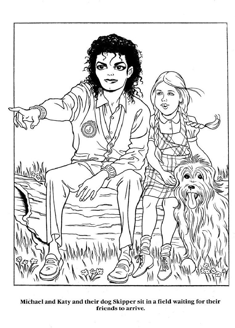 Moonwalker Michael Jackson Coloring Pages