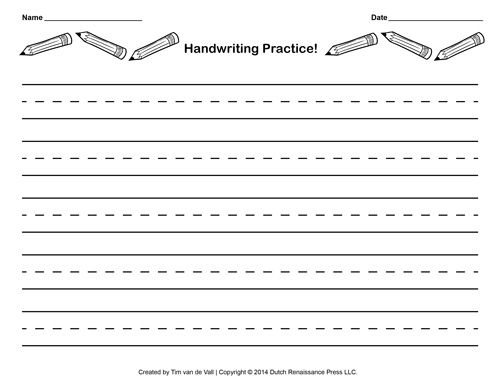 Letter Tracing Worksheets Blank