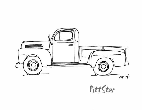 Free Printable Chevy Truck Coloring Pages