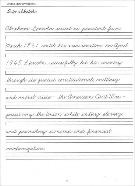 Free Printable Handwriting Worksheets For 5th Grade