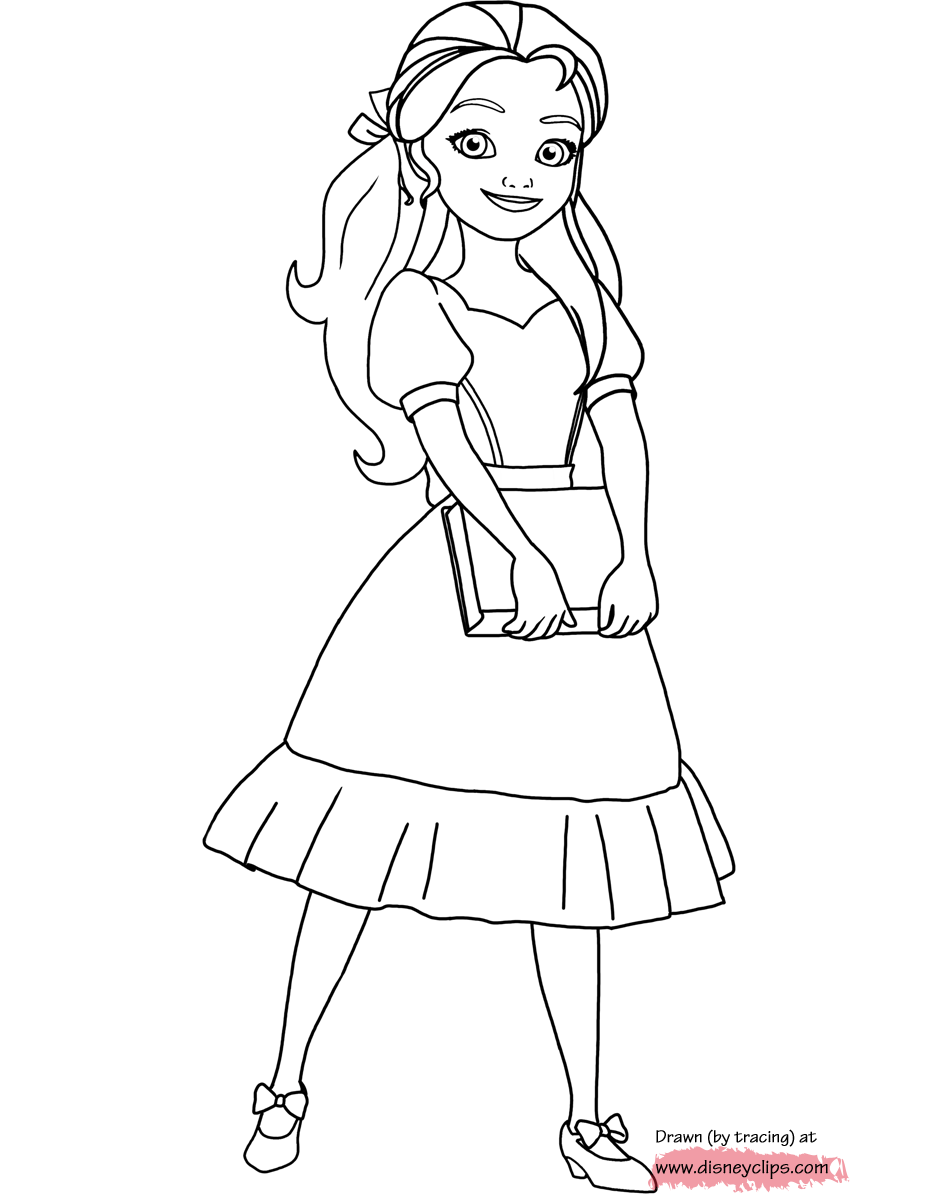 Family Elena Of Avalor Coloring Pages