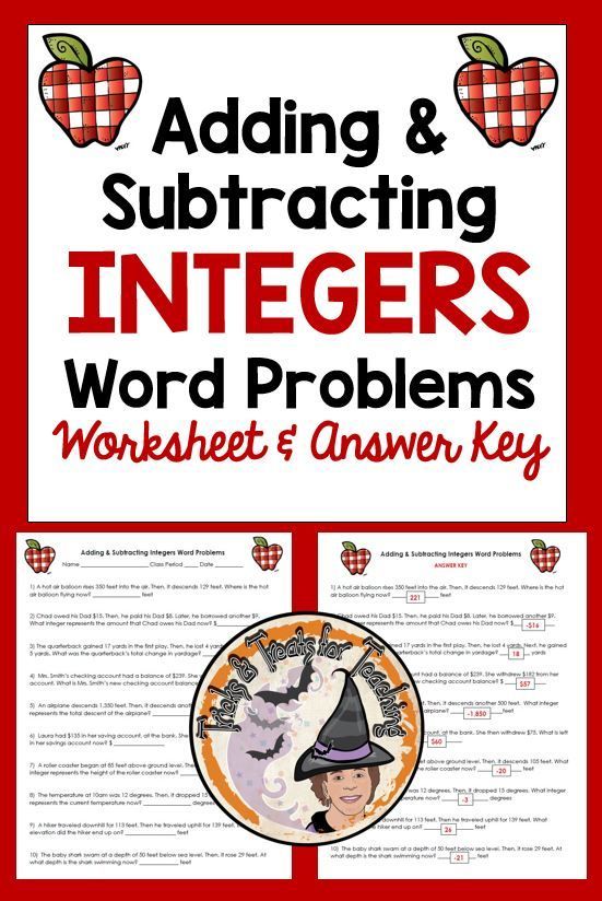 Adding And Subtracting Integers With Counters Worksheet Pdf