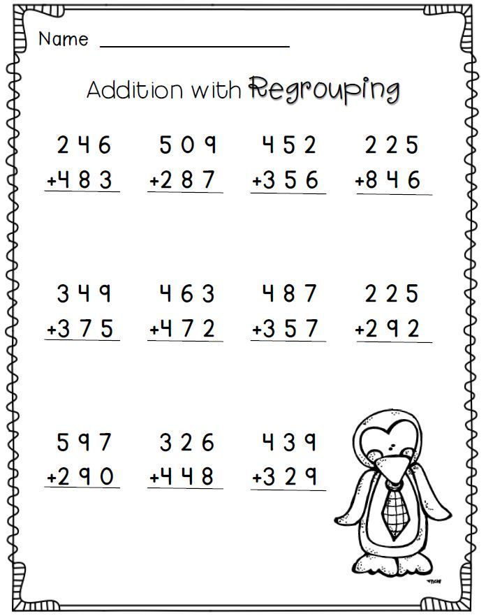 Subtraction Second Grade Math Worksheets For Grade 2