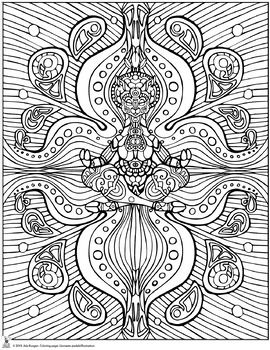Relaxing Coloring Pages For Students Pdf