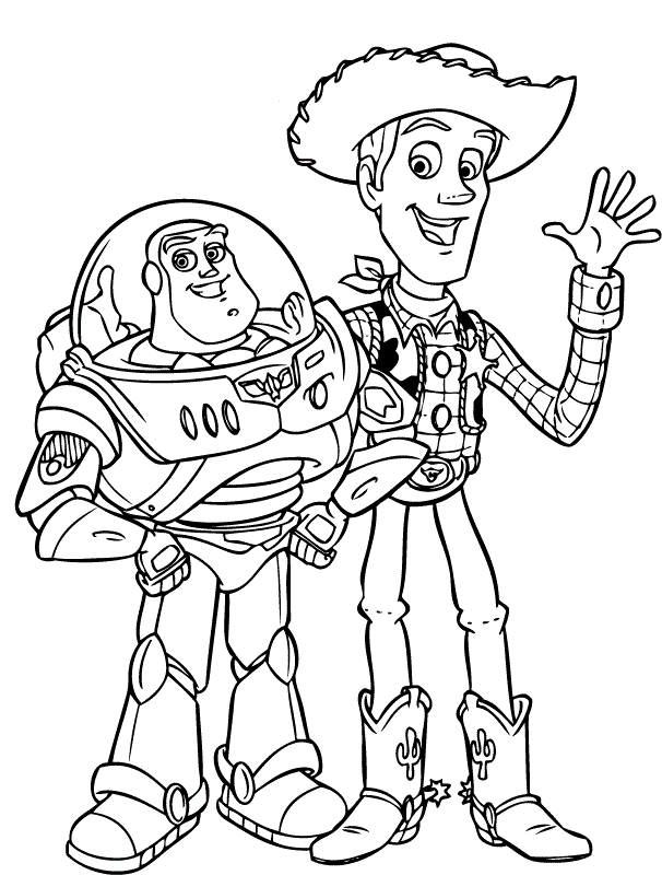 Free Printable Woody Coloring Pages