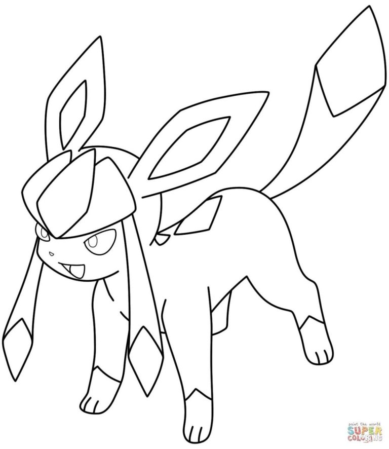 Printable Pokemon Coloring Pages Eevee Evolutions Together