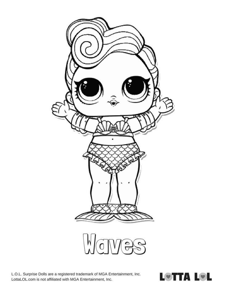 Ultra Rare Lol Omg Doll Coloring Pages