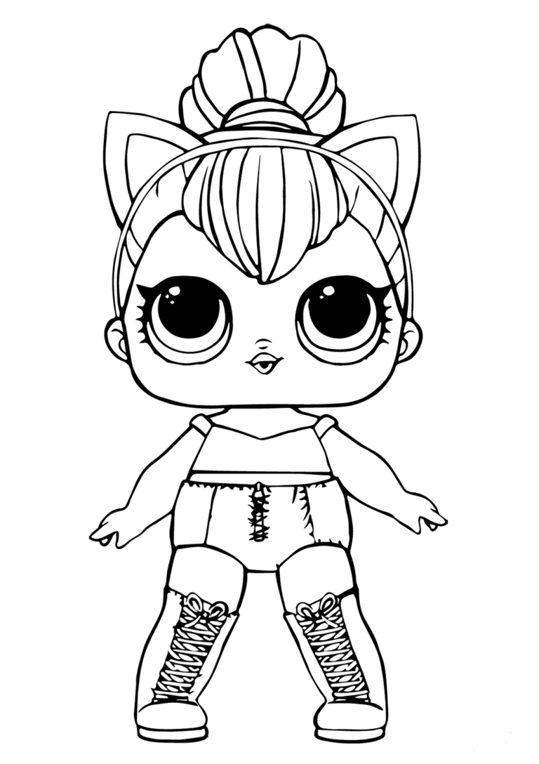 Draw Lol Doll Coloring Book Draw Lol Coloring Pages