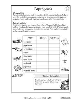 2nd Grade Free Science Worksheets