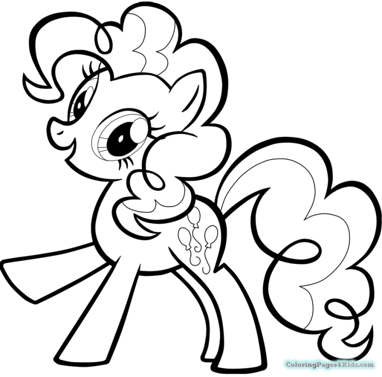 Pony Baby Pinkie Pie Coloring Pages