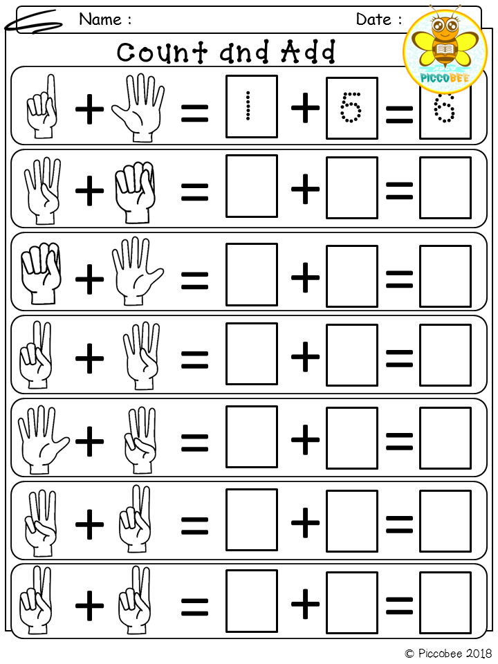 Kindergarten Math Worksheets Printable Free