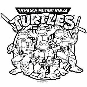 Coloring Page Teenage Mutant Ninja Turtles Coloring Book