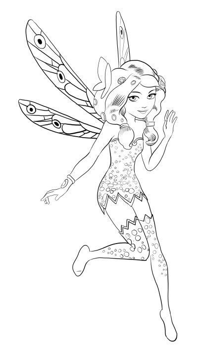 Kid Mia And Me Coloring Pages