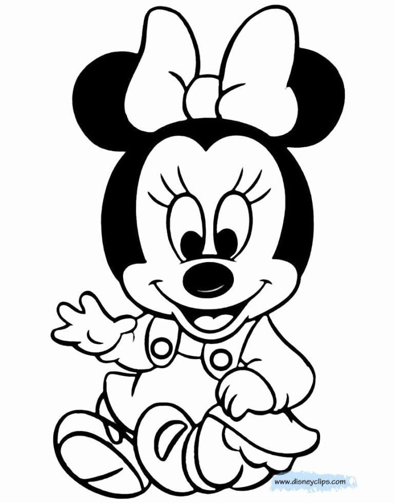 Printable Baby Disney Coloring Pages
