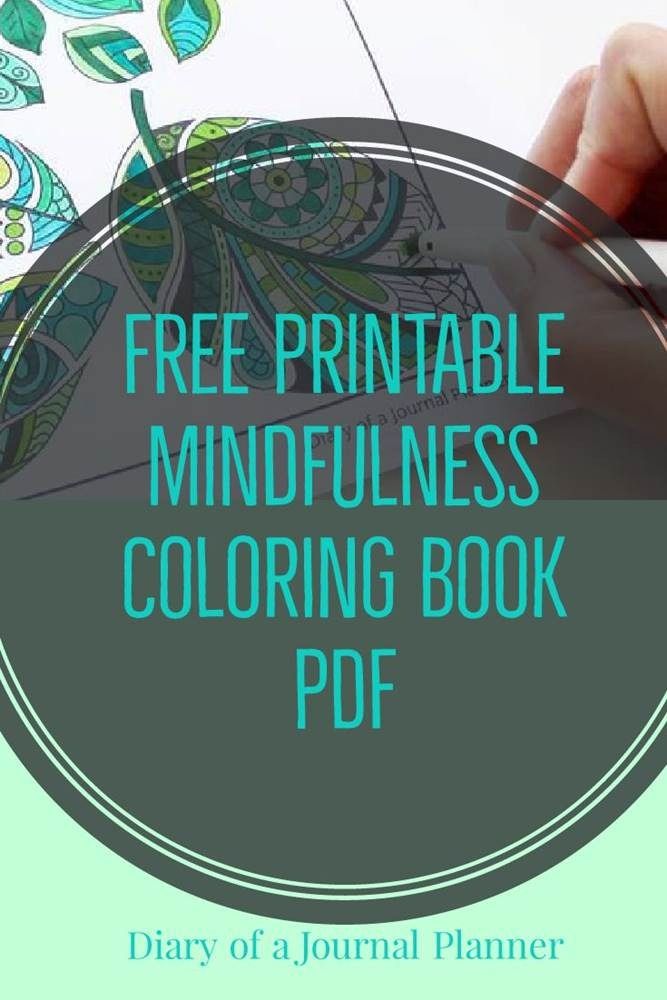 Mindfulness Colouring Sheets Kids