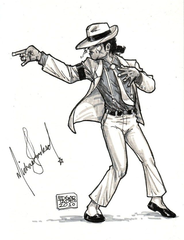 Michael Jackson Coloring Pages Smooth Criminal