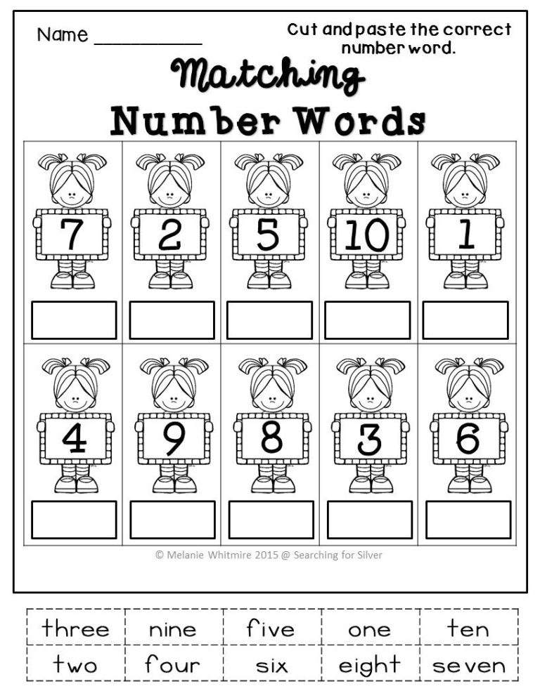 Number Sense Worksheets For Preschoolers