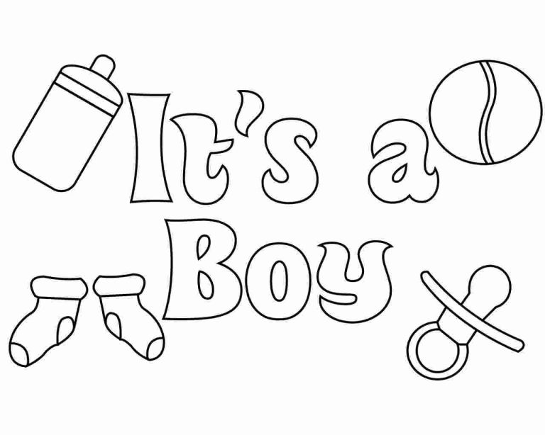 Free Printable Coloring Pages Boys