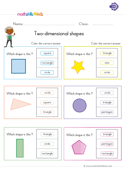 Shapes Worksheets For Grade 1 Pdf