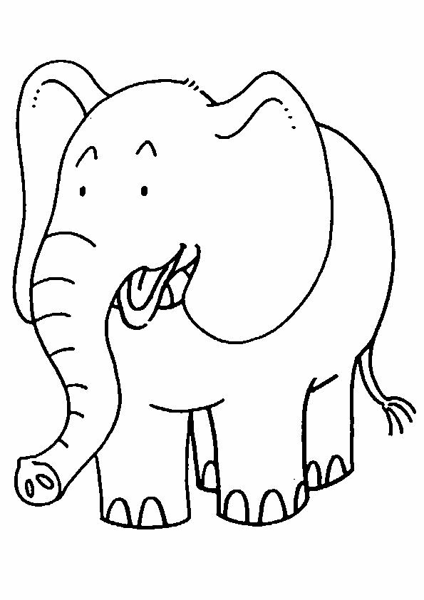 Difficult Free Printable Elephant Coloring Pages