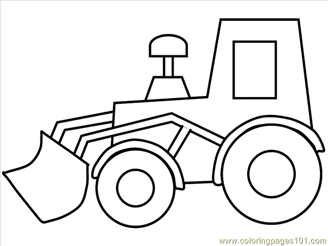 Free Truck Coloring Pages For Toddlers