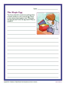 Creative Writing Worksheets For 3rd Grade
