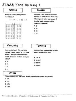 Grade 7 Beginner 7th Grade Math Worksheets