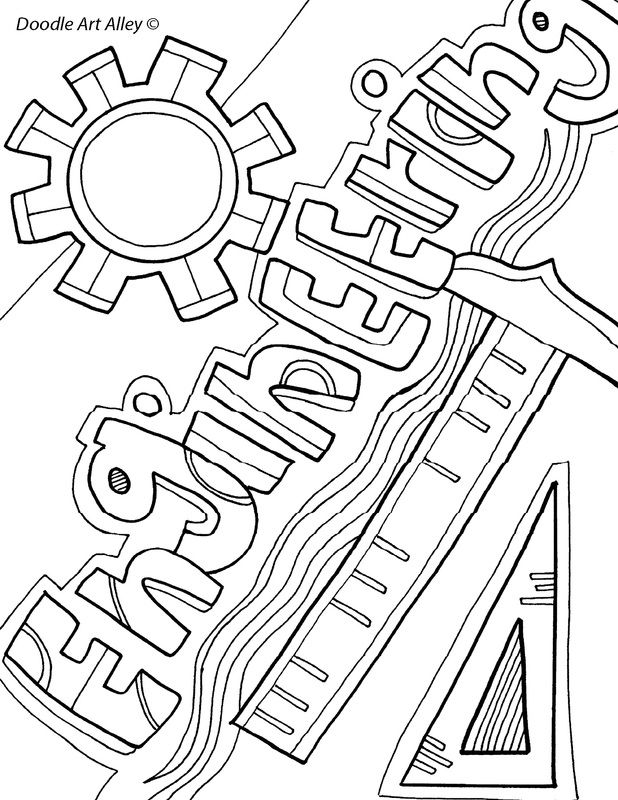 Printable Coloring Book Cover