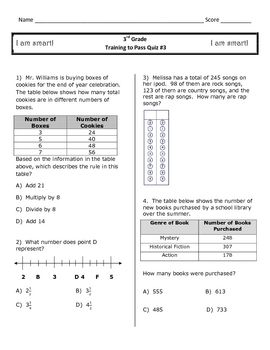 3rd Grade Math Staar Test Practice Worksheets Pdf