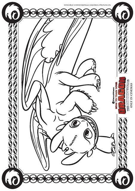 Coloring Book How To Train Your Dragon Coloring Pages