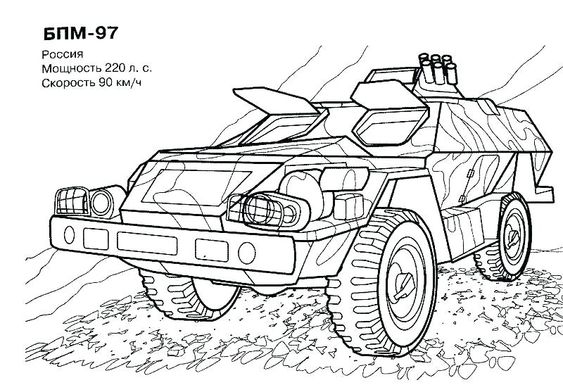 Tank Coloring Pages Printable