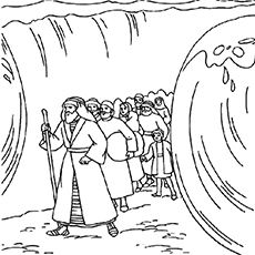 Moses Coloring Pages Pdf