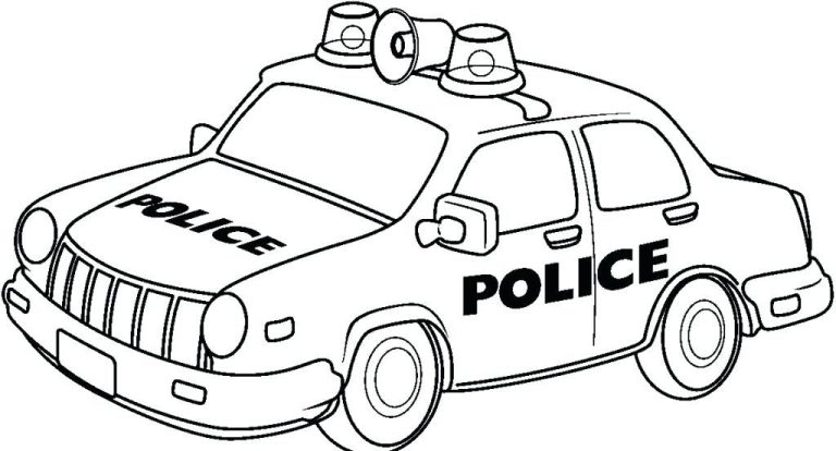 Full Page Printable Cars Coloring Pages