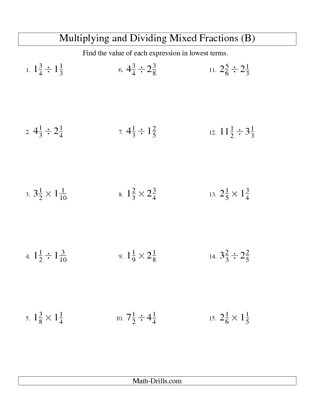 Division Word Problems With Fractions And Whole Numbers