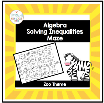 Solving Inequalities Maze Worksheet Answers