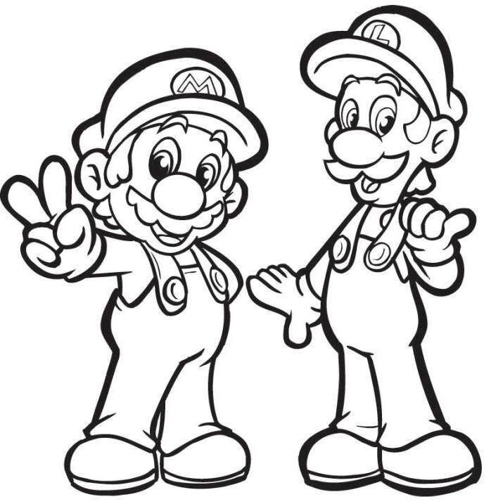 Printable Coloring Sheet Mario Odyssey Coloring Pages