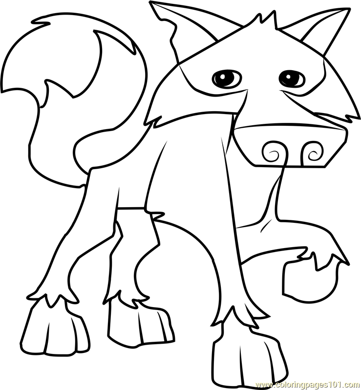 Animal Jam Coloring Pages Printable