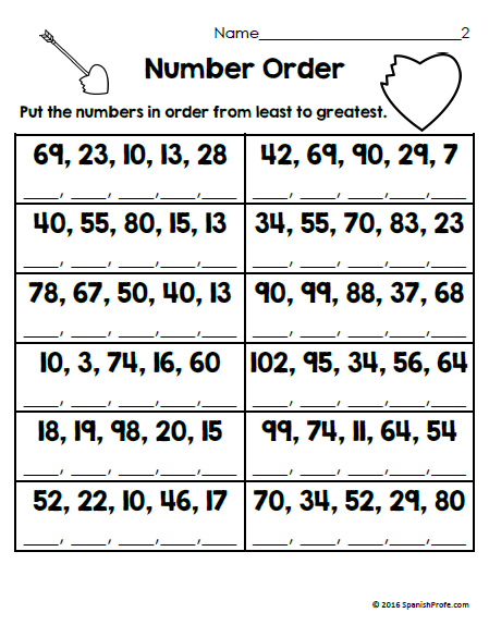 Free Printable Second Grade 1st Grade Math Worksheets