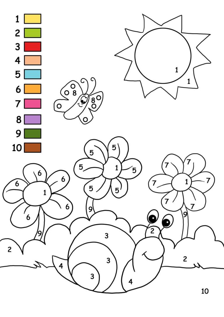 Free Coloring Worksheets Preschool